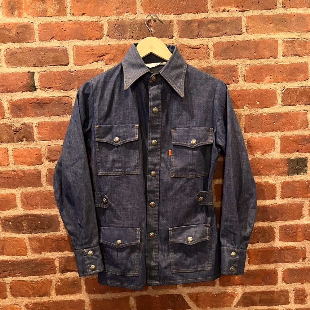 Vintage 1970s Levi’s Orange Tag Denim Chore Jacket